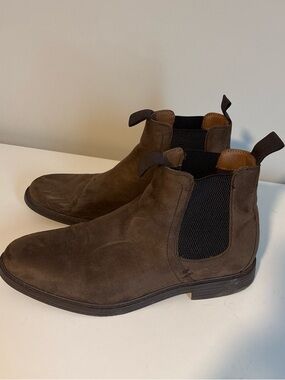 H&M Brown Suede Chukka Chelsea Boots